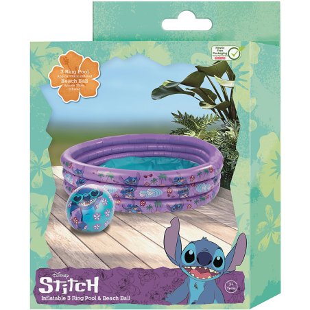 PISCINE D100CM 3 BOUD STITCH