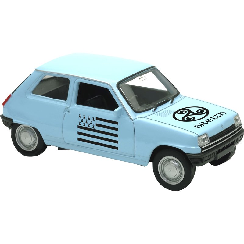 RENAULT 5 BREIZH BLEU RF PR12