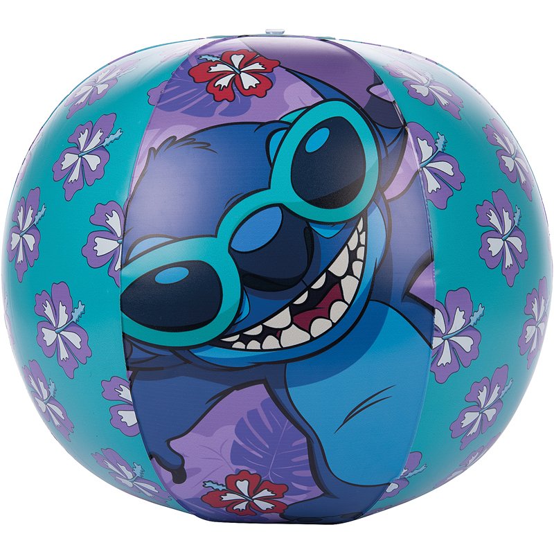 BALLON DE PLAGE D30CM STITCH