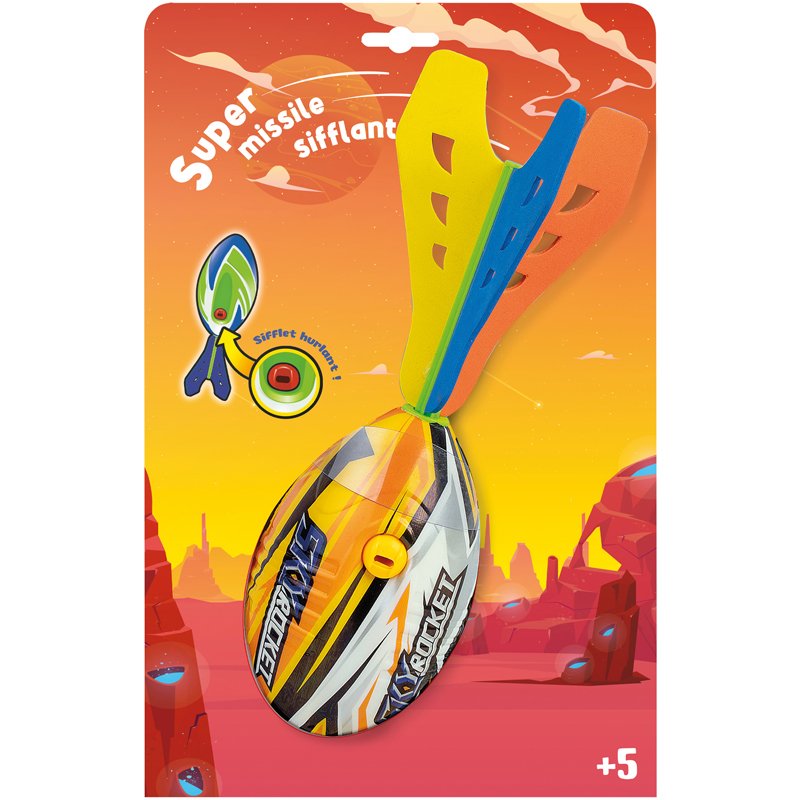 SUPER MISSILE SIFFLANT 28CM