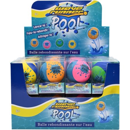 BALLE EAU REBOND 7CM ASS4 PR24