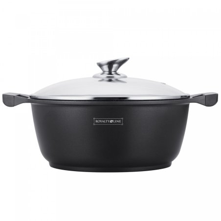 Royalty Line RL-BS20M: Marble Coated Cooking Pot & Casserole - 20cm