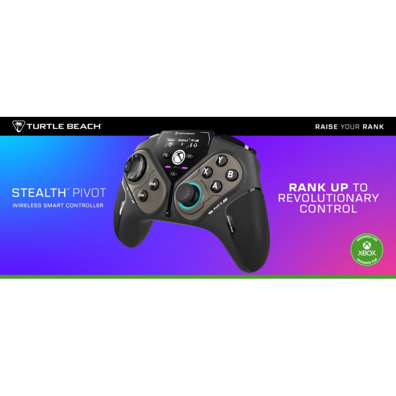 Turtle Beach Stealth Black Bluetooth Gamepad Analogue / Digital Android, PC, Xbox One, Xbox Series S, Xbox Series X, iOS