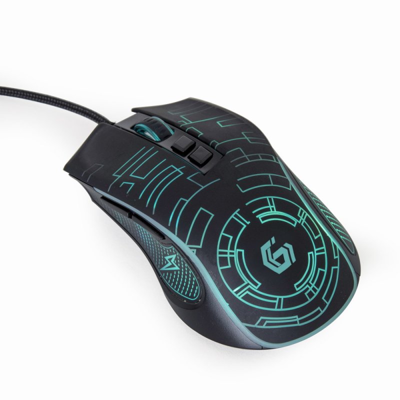 Gembird MUSG-RGB-01 mouse Gaming Right-hand USB Type-A 3600 DPI
