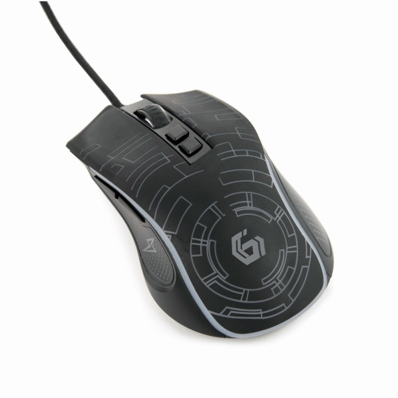 Gembird MUSG-RGB-01 mouse Gaming Right-hand USB Type-A 3600 DPI