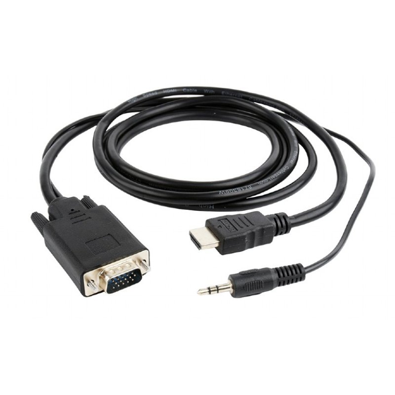 Gembird CC-DP-HDMI-5M DisplayPort to HDMI cable 5m black