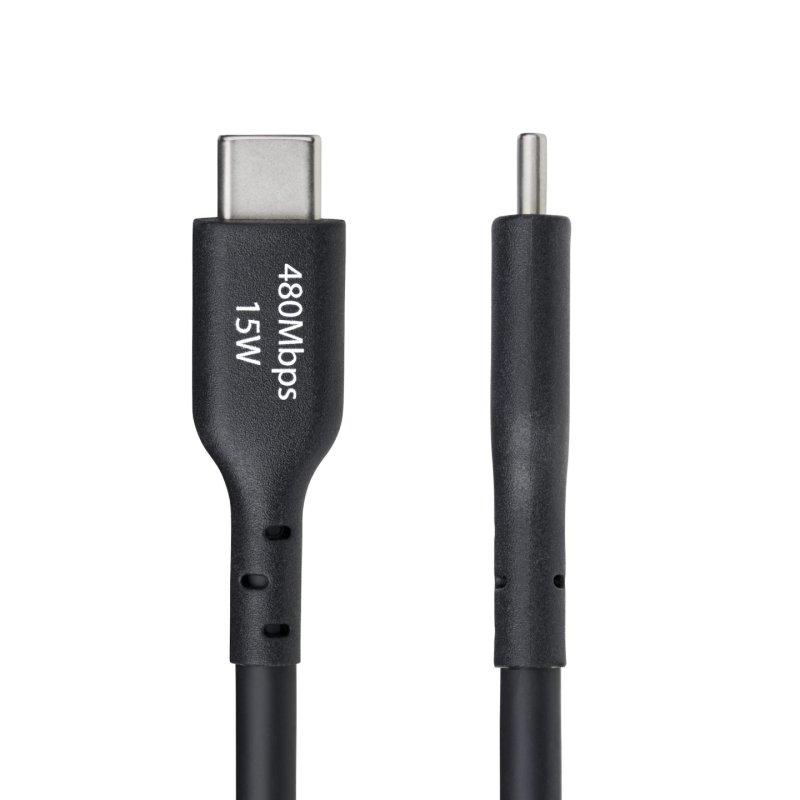 StarTech.com Câble de Charge USB-A vers USB-C de 4m, Charge et Synchronisation, 3A, USB 2.0, Gaine TPE - Cordon de