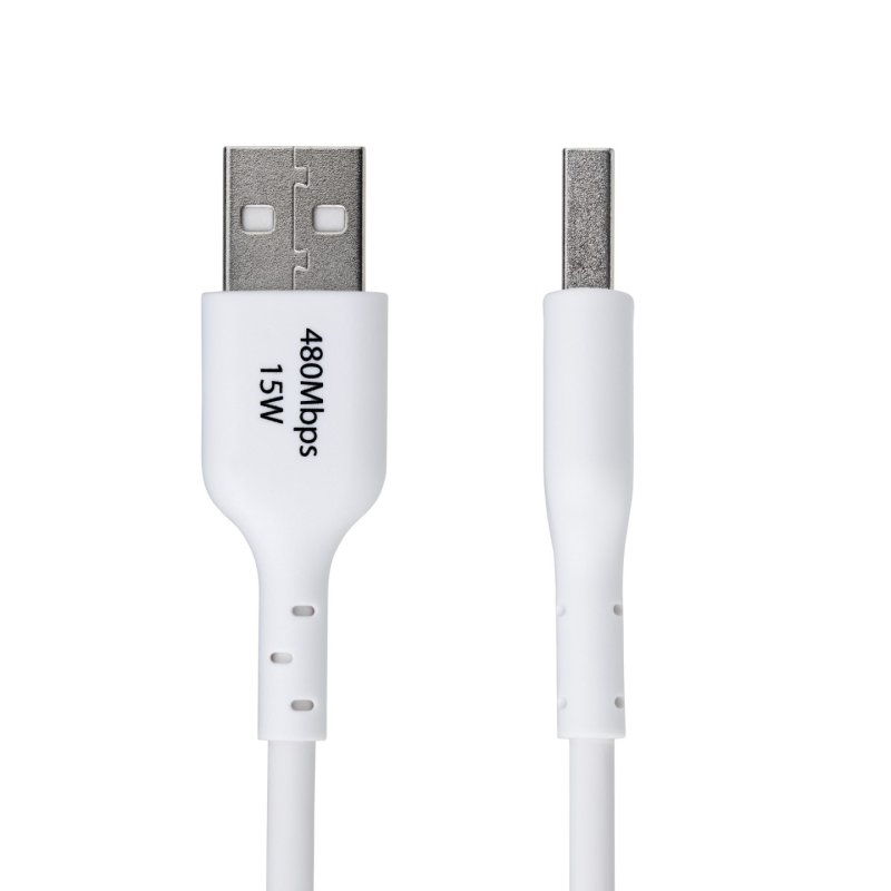 StarTech.com USB2AC2MNCWHE câble USB USB 2.0 2 m USB A USB C Blanc
