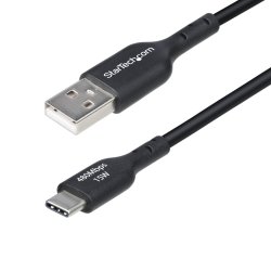 CABLE DE CHARGE USB-A VERS USB -C DE 1M CHARGE 3A USB 2.0
