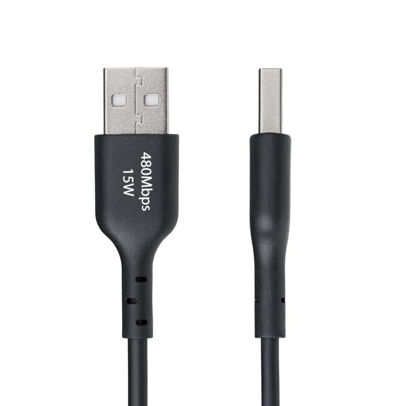StarTech.com USB2AC1MNC câble USB USB 2.0 1 m USB A USB C Noir