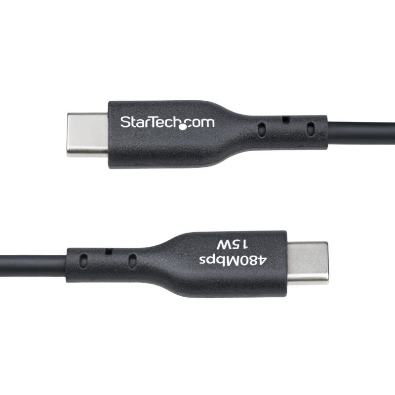 StarTech.com USB2AC1MNC câble USB USB 2.0 1 m USB A USB C Noir