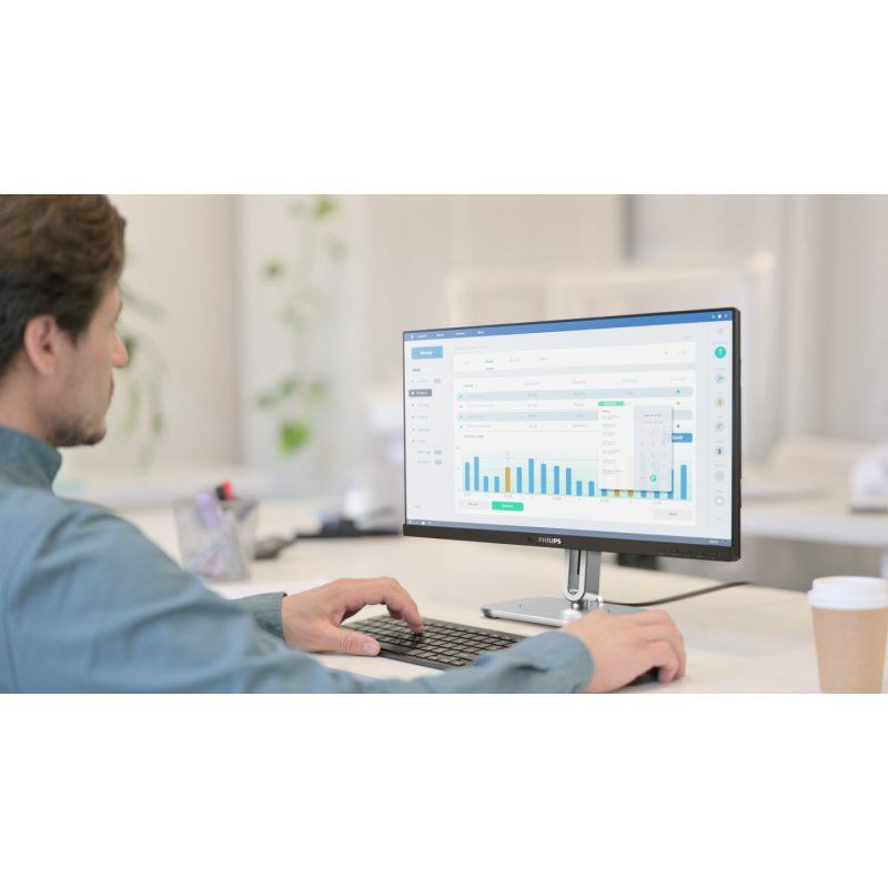 Philips 5000 series 24B2G5301/00 computer monitor 60.5 cm (23.8") 1920 x 1080 pixels Full HD LCD Black