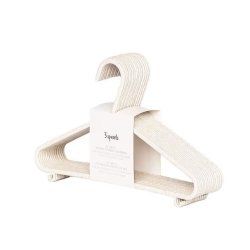 3 Sprouts SP3IHWCRM15 clothing hanger Cream