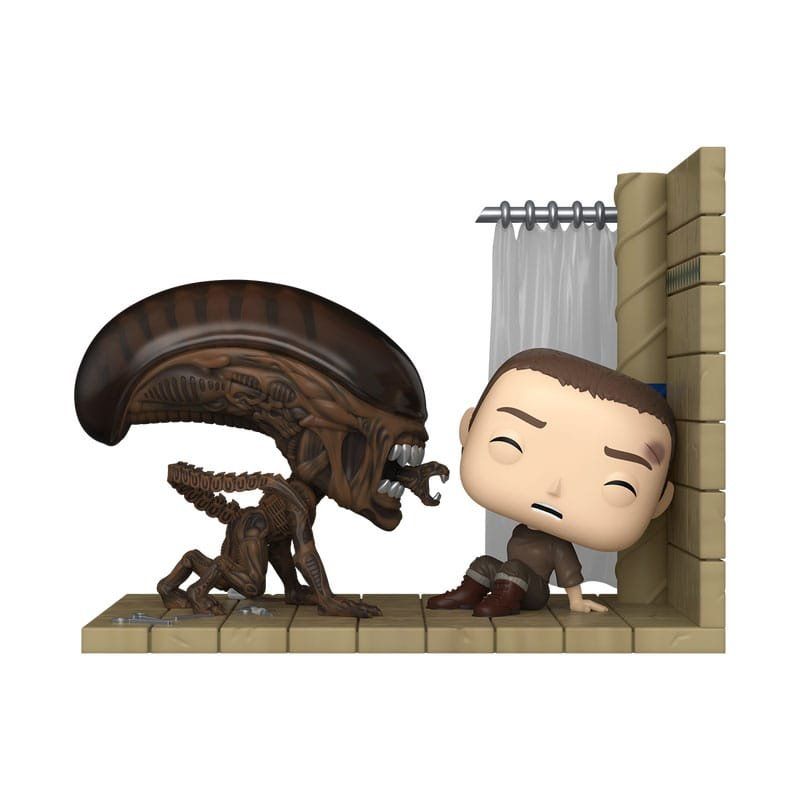 Alien 3 POP Moments Vinyl figurines Ripley & Xeno 9 cm