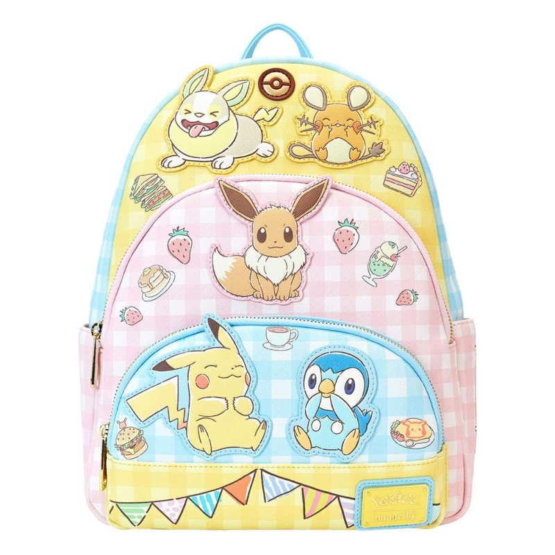 Pokémon by Loungefly sac à dos Full-Size Cafe Tripple Pocket