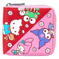 Sanrio by Loungefly Porte-monnaie Hello Kitty & Friends Color Block