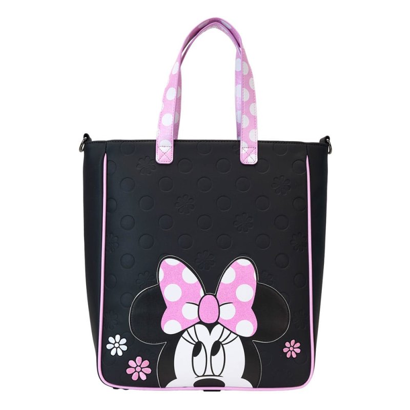 Disney by Loungefly Sac à bandoulière avec porte-monnaie Minnie Floral Rock the Dots