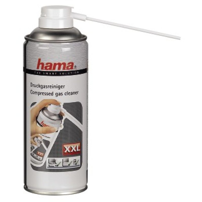 Hama Compressed Gas Cleaner, 400ml, Child-Safe Cap
