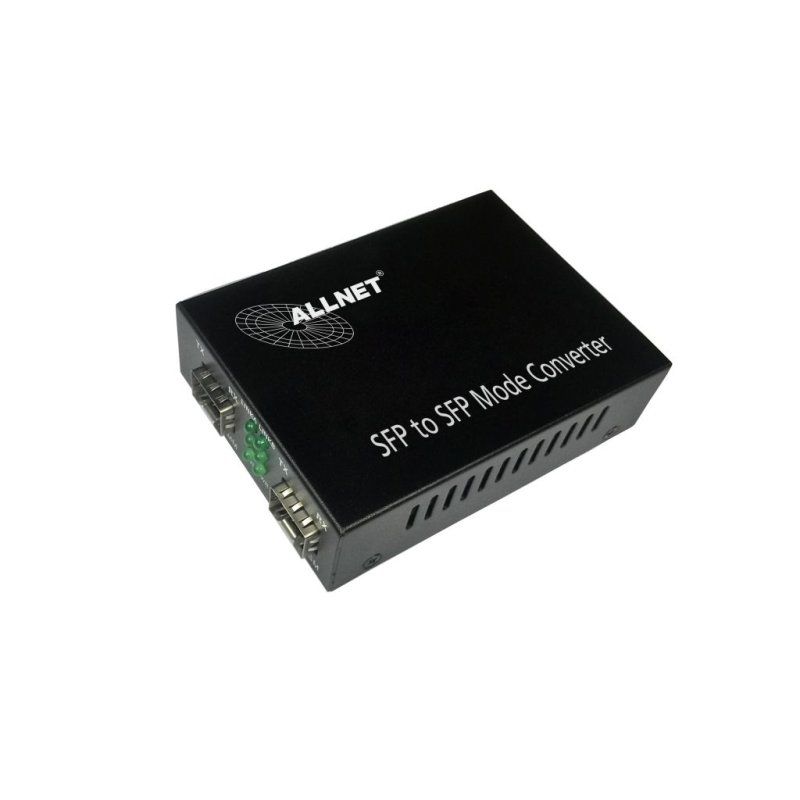 ALLNET 134409 convertisseur de support réseau 1000 Mbit/s Multimode, Monomode Noir