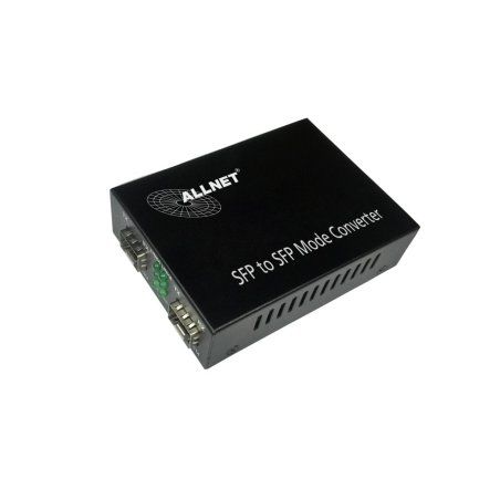 ALLNET 134409 convertisseur de support réseau 1000 Mbit/s Multimode, Monomode Noir
