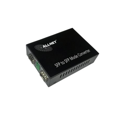 Z ALLNET Medienkonverter 1000BASE-SX/-LX auf 1000BASE-SX/-LX Single-/Multimode SFP Mini-GBIC Anschluss
