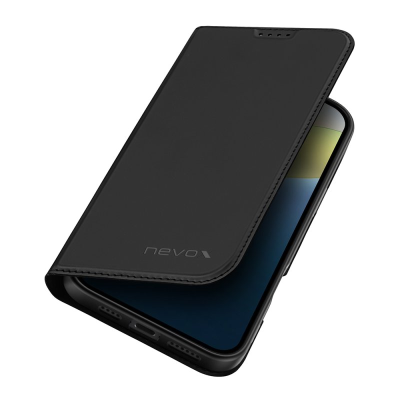 nevox 2371 mobile phone case 17 cm (6.7") Folio Black