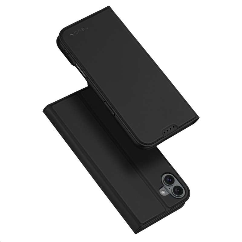 nevox 2371 mobile phone case 17 cm (6.7") Folio Black