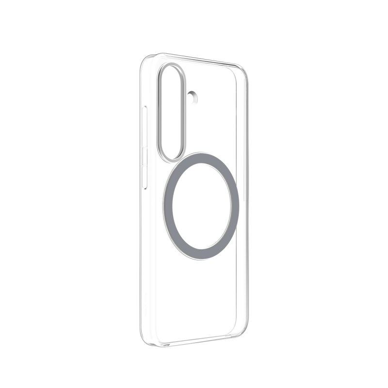 Samsung Clear Magnet Case Qi2 für Galaxy S25, Transparent