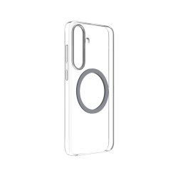 Samsung Clear Magnet Case Qi2 für Galaxy S25 , Transparent