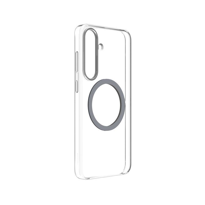 Samsung Clear Magnet Case Qi2 für Galaxy S25 , Transparent