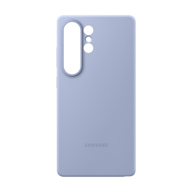 Samsung Silicone Case für Galaxy S25 Ultra, Light Blue