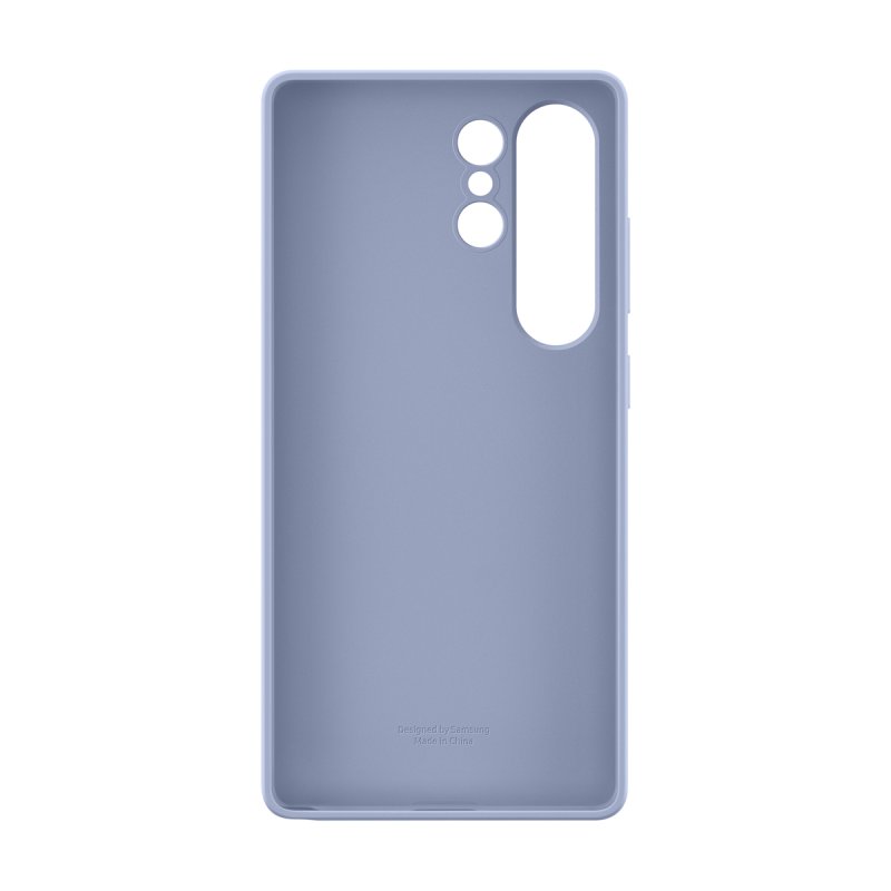 Samsung Silicone Case für Galaxy S25 Ultra, Light Blue