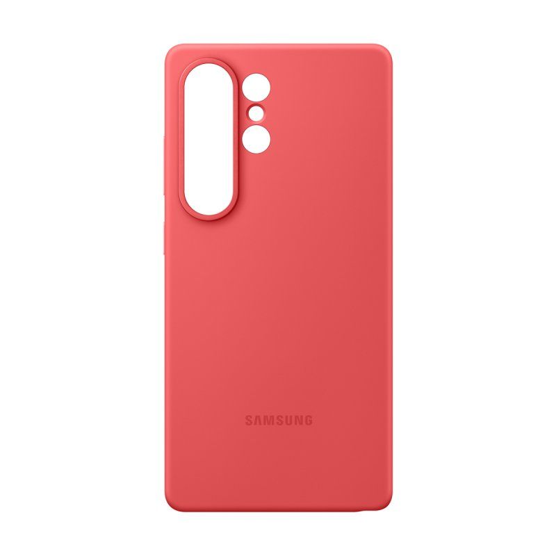 Samsung Silicone Case für Galaxy S25 Ultra, Red
