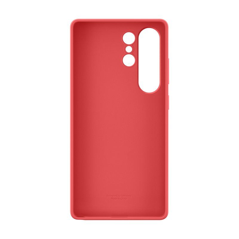 Samsung Silicone Case für Galaxy S25 Ultra, Red