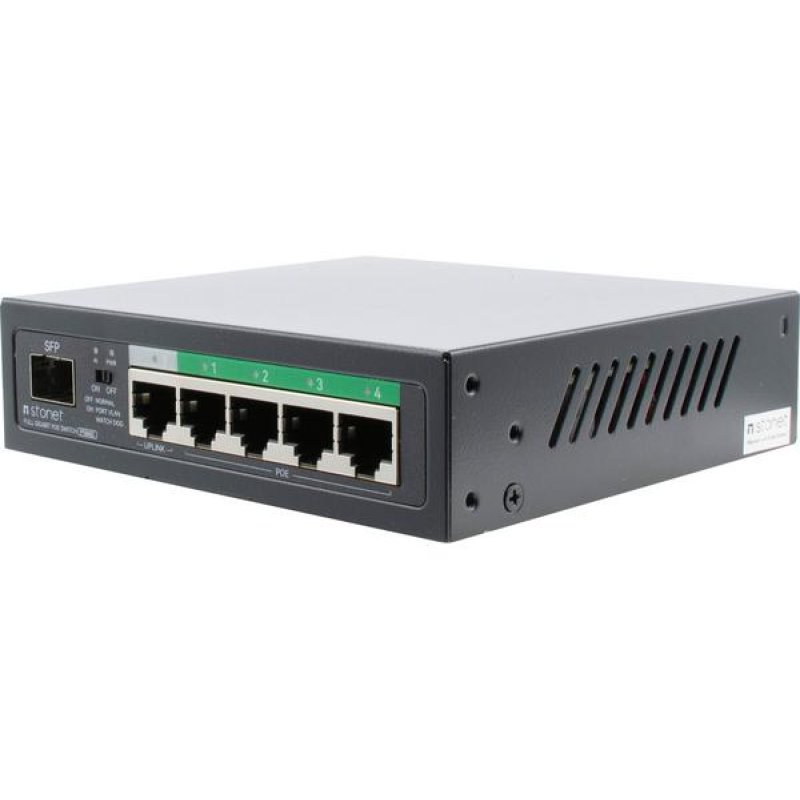 STONET P106GC Switch 6 port Gigabit with 4 port PoE 