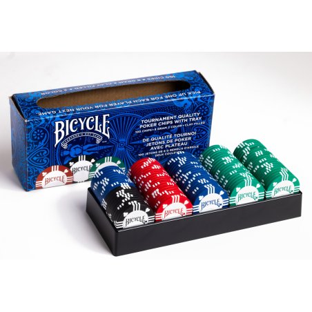 Bicycle 8G CLAY CHIPS (100 pcs)