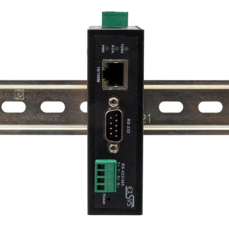 EX-61001 Ethernet vers 1x RS-232/422/485