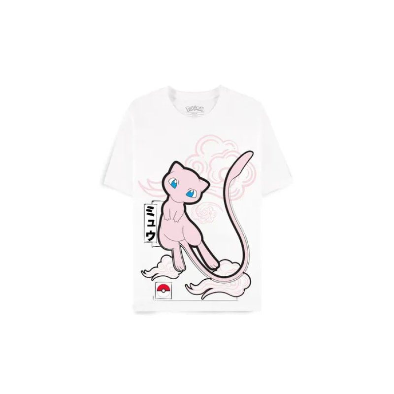 Pokémon - T-shirt Femme à manches courtes Mew - L