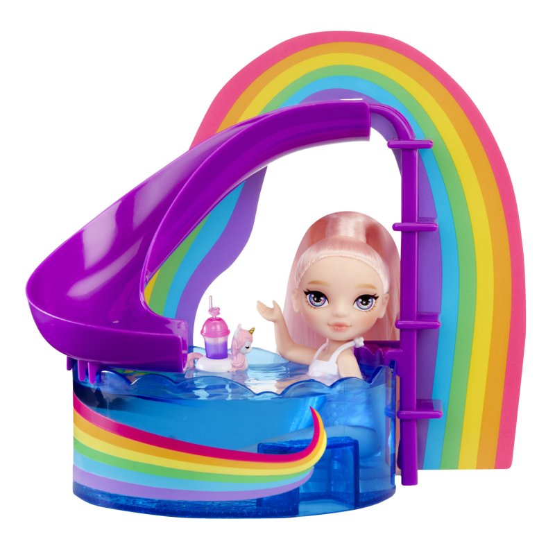 MGA Rainbow High Little Pool Day with Blush Playset