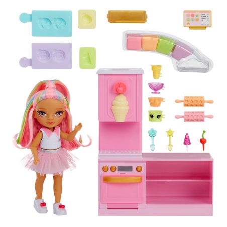 MGA Rainbow High Little Dessert Shop with Kandy Playset