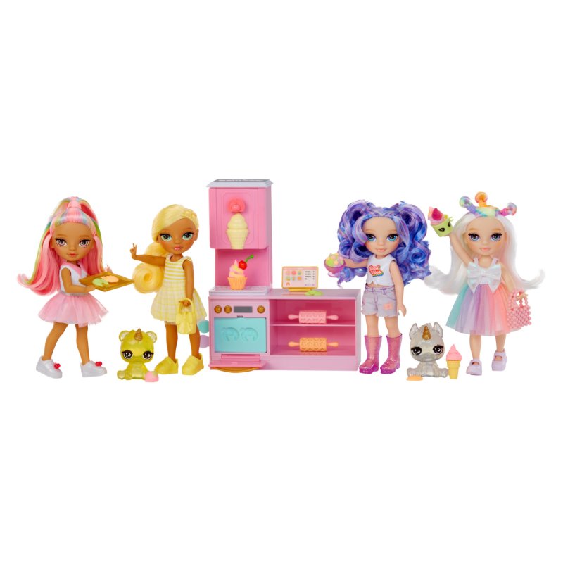 MGA Rainbow High Little Dessert Shop with Kandy Playset