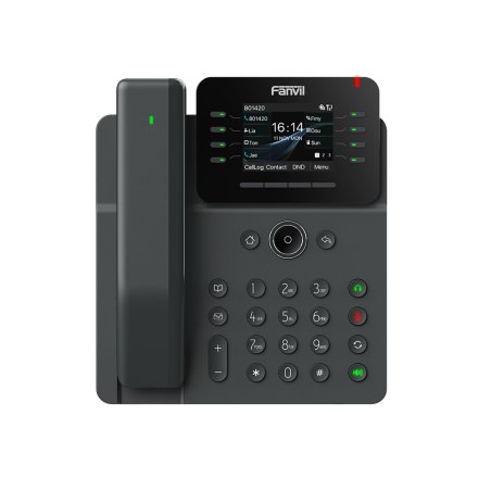 Fanvil V62 Pro, Medium-Level Dual Gigabit PoE IP Phone / SIP / POE / Gigabit / USB-Port