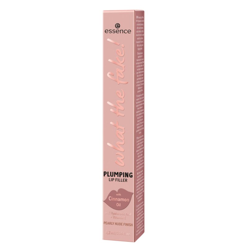 Essence what the fake! PLUMPING LIP FILLER lip gloss 4.2 ml 02 oh my nude!