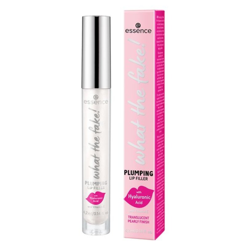 Essence Volumizing lip gloss What The Fake! 01: Oh My Plump! 4.2ml