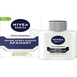 NIVEA MEN Sensitive Skin Aftershave Balm 100ml Enriched with Chamomile & Witch Hazel