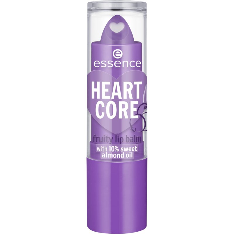 Essence Heart Core lip balm & scrub 06 Amazing Acai Unisex 3 g