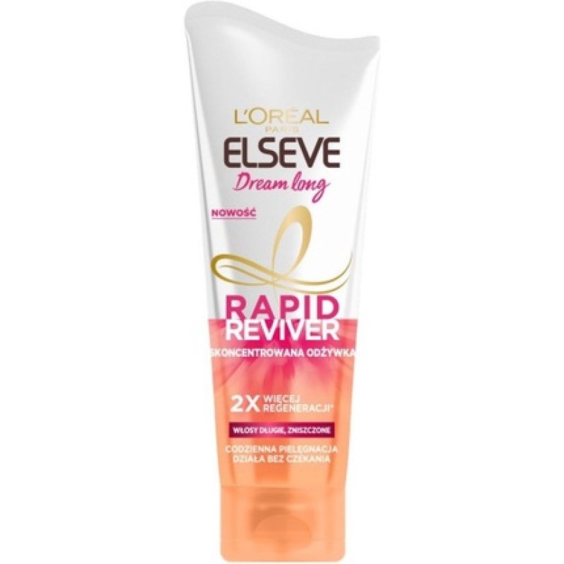 L'Oreal - Elseve Rapid Reviver Drem Long Conditioner For Damaged Hair 180ml