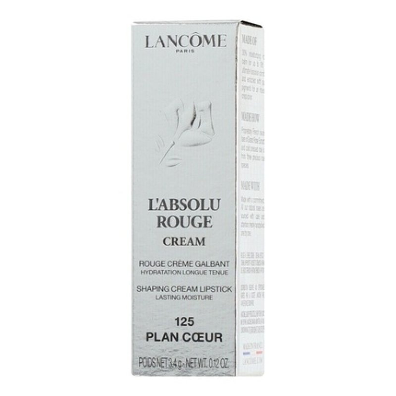 Lancôme L'Absolu Rouge Cream 3.4g - Shade 125 Plan-Cœur