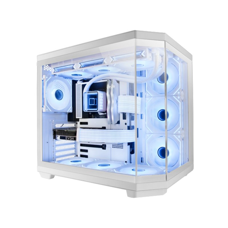Boitier Moyen Tour ATX Mars Gaming MC-3TCore (Blanc)