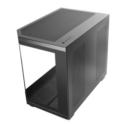 Boitier Mini Tour Micro ATX Mars Gaming MC-3TCorem avec panneaux vitrés (Noir)